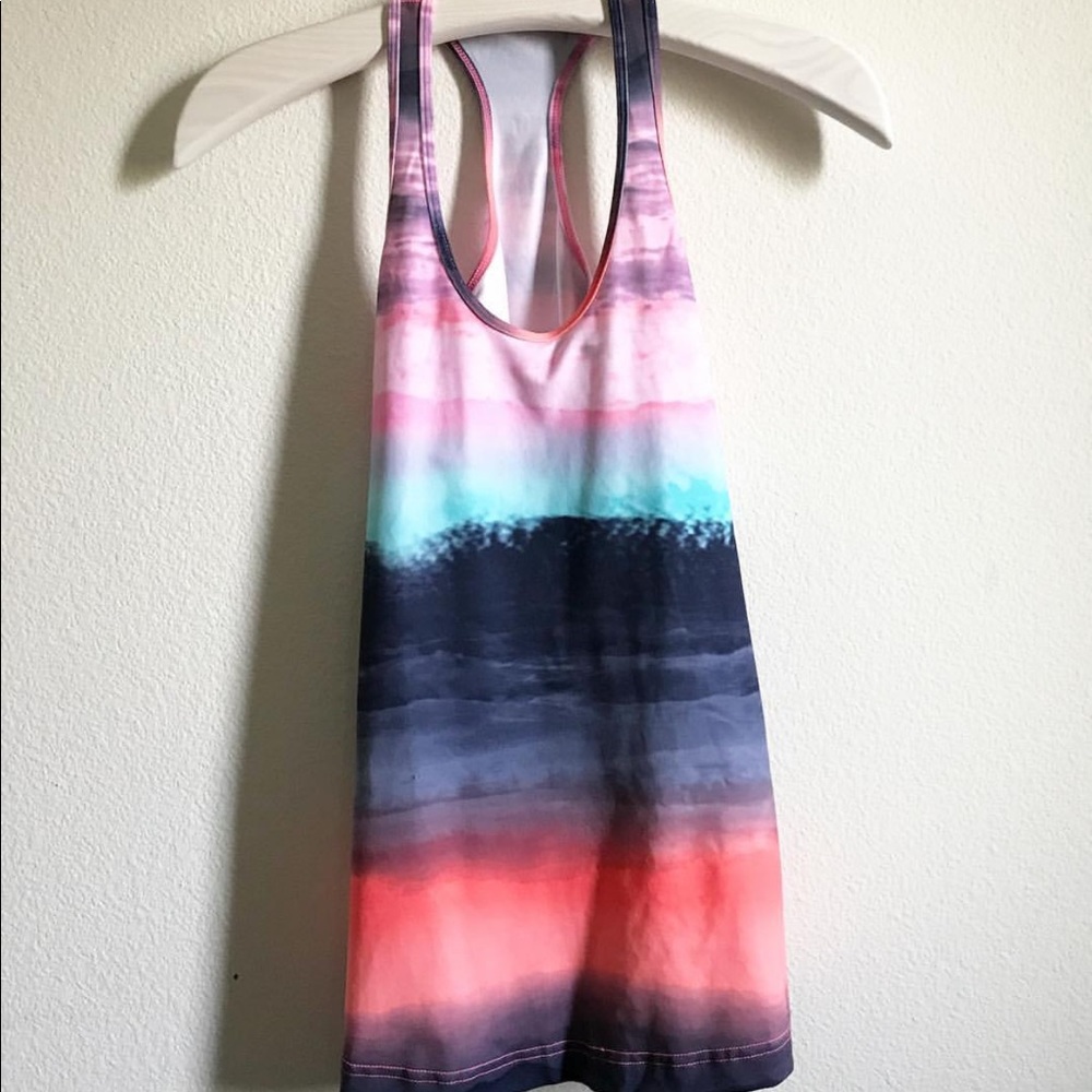 Lululemon Cool Racerback in Beachscape